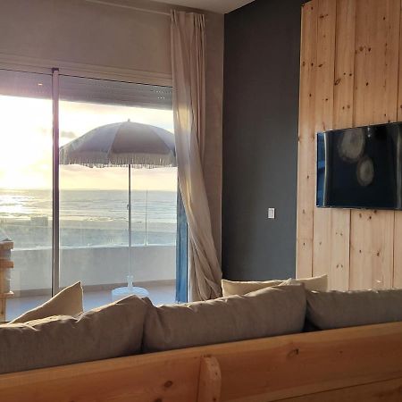 Sidi Rahal Blue View, Beachfront Wide Seaview With Pool Exterior foto